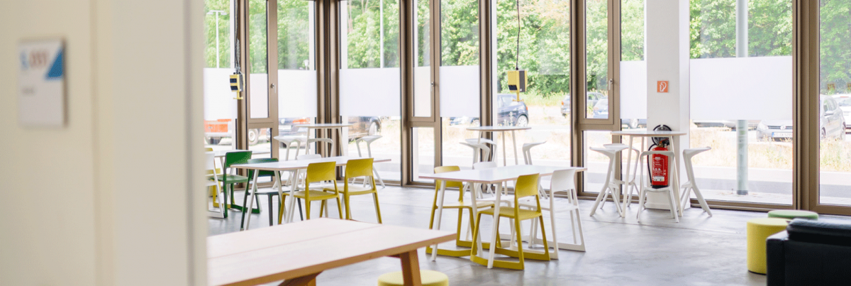 Workshopraum Kassel mit Tageslicht – Idea Lab im Science Park